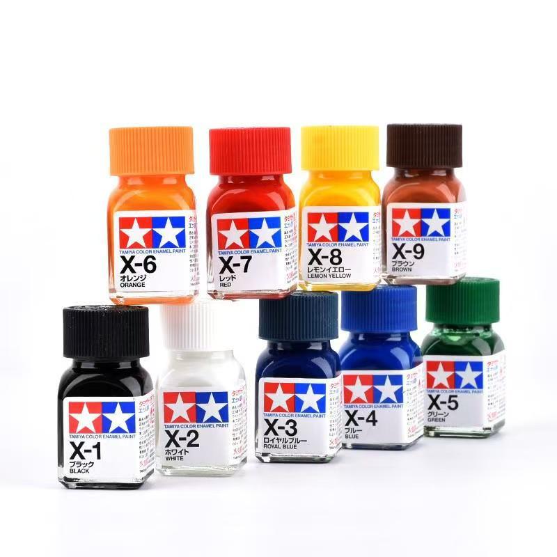 Tamiya Model Paint Set - Peinture à base d'huile brillante militaire