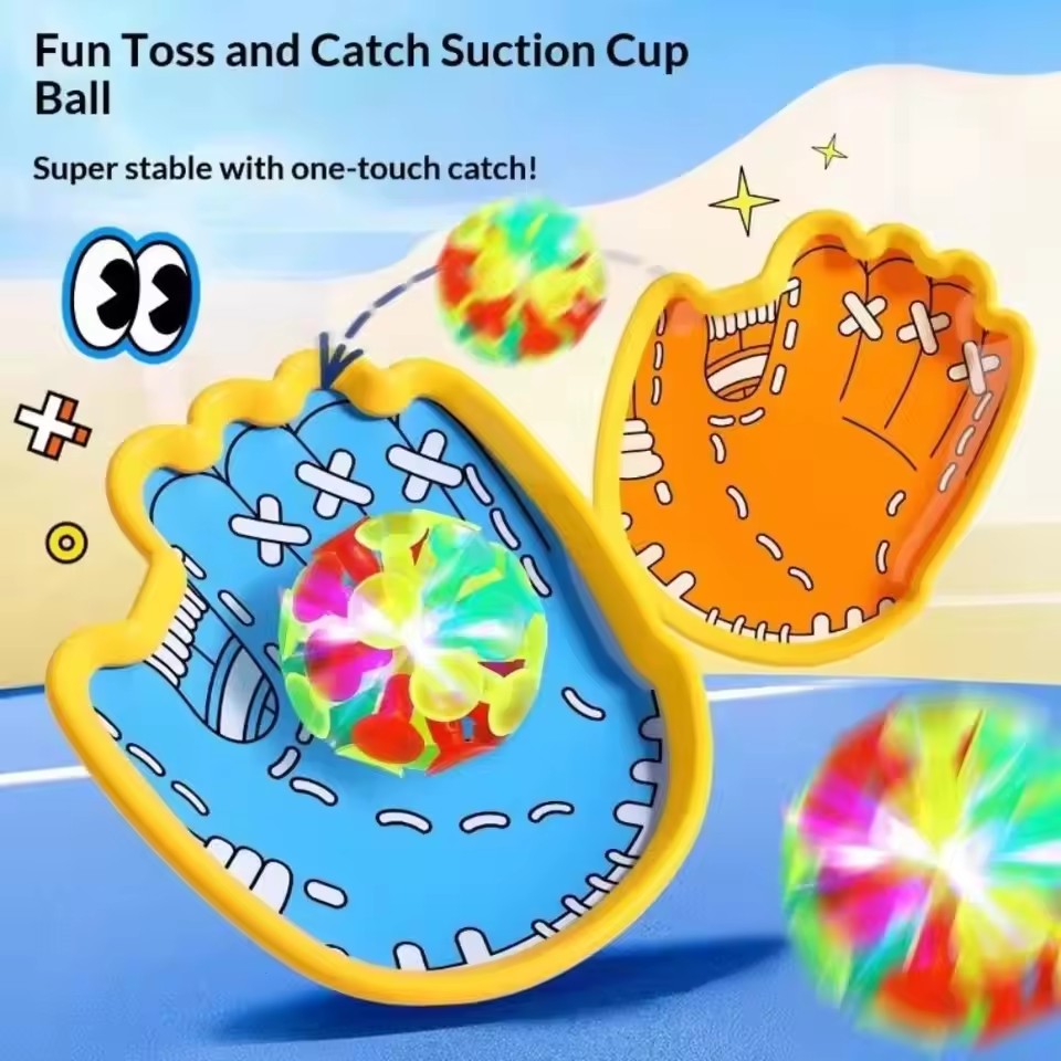 Catch Ball Velcro - Balles collantes à ventouse pour cible,