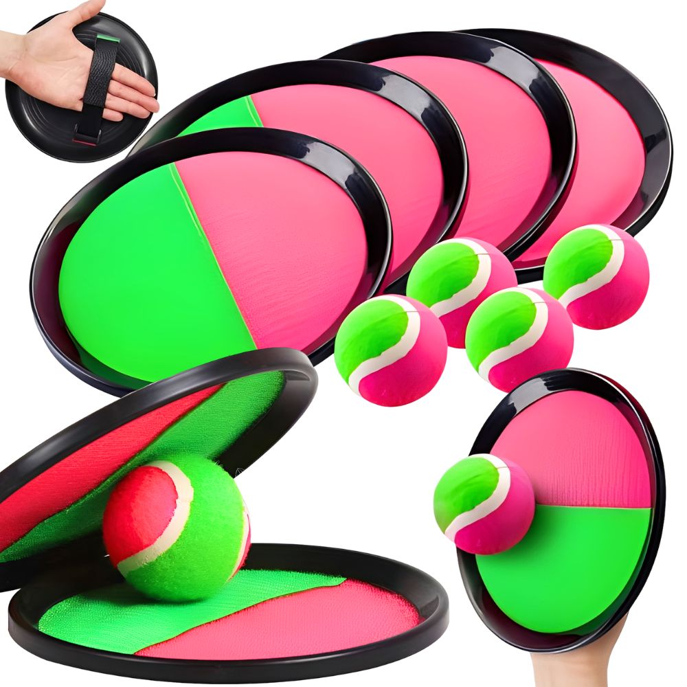 Catch Ball Velcro - 1 ensemble de jeu de lancer