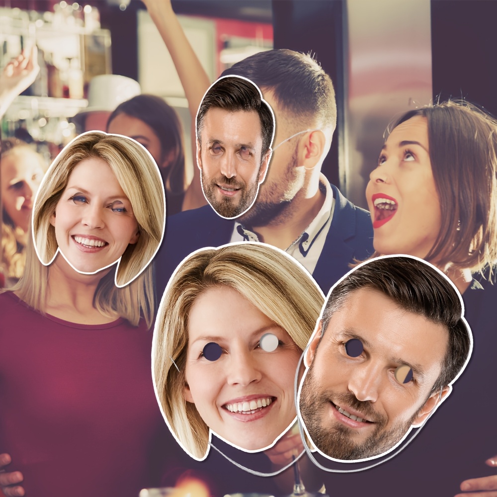 Masque de visage personnalisé  - Party Games Bachelorette avis et prix