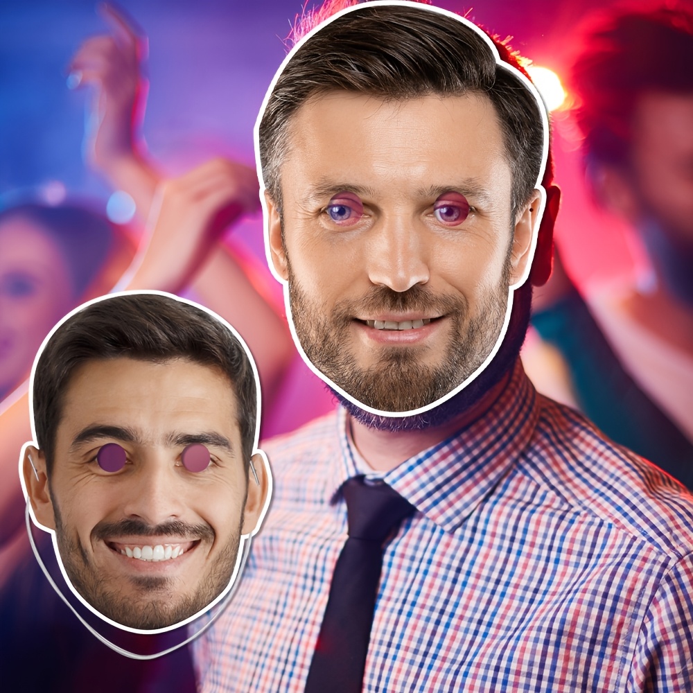 Masque de visage personnalisé  - Party Games Bachelorette avis et prix