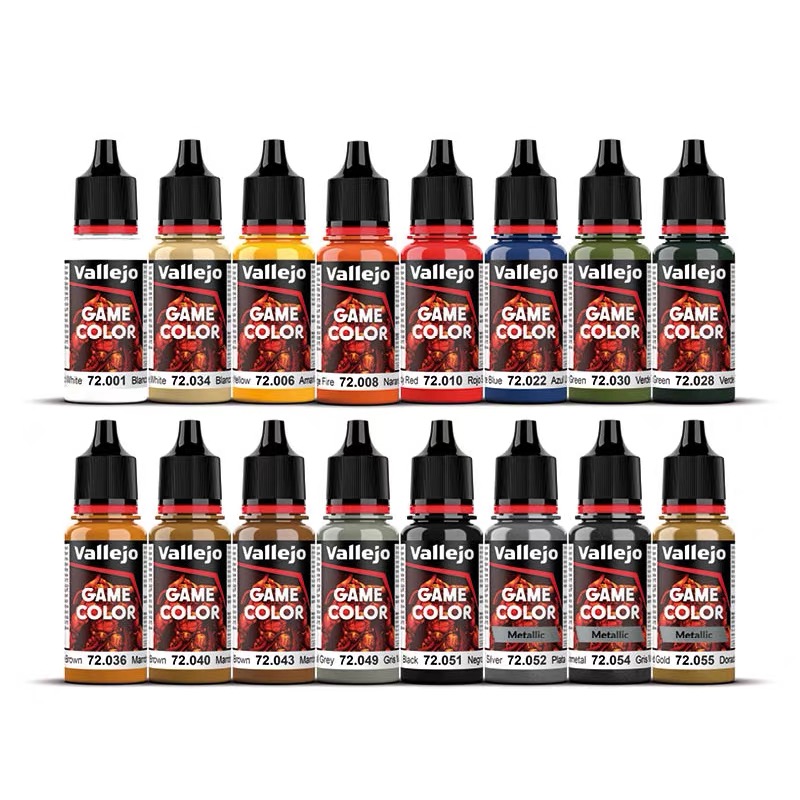 Peinture acrylique Vallejo 18  - Tamiya Model Paint Set avis et prix