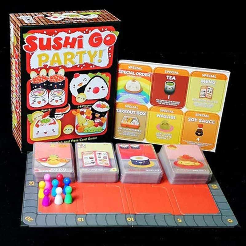 Sushi Go ! & Jeu de cartes Sus - Party Games Board Game avis et prix
